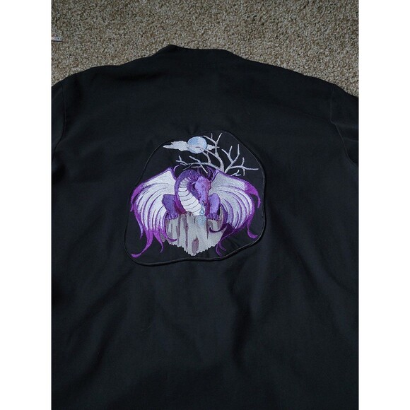 Black Unisex JNCO Dragon Chef Jacket - Picture 9 of 12